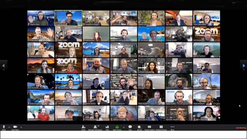 test zoom video call